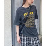 《ABYSアビス》目を惹く。FUNNYロゴプリント半袖Tシャツ | futier land | 詳細画像41 