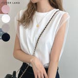 甘さと上品さをプラス。レイヤードシアーチュールノースリトップス | futier land | 詳細画像1