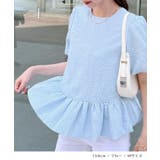 立体感のある華やかさ。バックWリボンウエストペプラムトップス | futier land | 詳細画像6