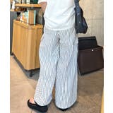 爽やかに目を惹く。ストライプカーゴパンツ | futier land | 詳細画像14