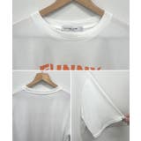 《ABYSアビス》目を惹く。FUNNYロゴプリント半袖Tシャツ | futier land | 詳細画像9 