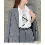 普段着からお仕事にも。スカーフタイ付ポロトップス | futier land | 詳細画像7 