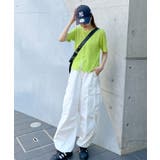 前後2wayトレンド感UP!シアーウェーブ柄Tシャツ | futier land | 詳細画像22