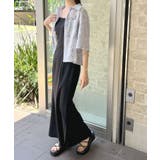 大人っぽく着こなす主役アイテム。半袖ジャガードフラワーシアーシャツ | futier land | 詳細画像19