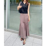 サマーニットで快適に。パールボタンチュールトップス | futier land | 詳細画像16 