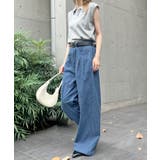 《ABYSアビス》他と被らない。ドット柄ワイドデニムパンツ | futier land | 詳細画像15