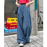 《ABYSアビス》他と被らない。ドット柄ワイドデニムパンツ | futier land | 詳細画像18