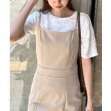 前後2wayトレンド感UP!シアーウェーブ柄Tシャツ | futier land | 詳細画像12