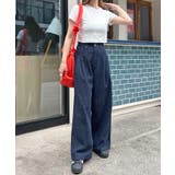 《ABYSアビス》他と被らない。ドット柄ワイドデニムパンツ | futier land | 詳細画像25