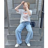 《ABYSアビス》目を惹く。FUNNYロゴプリント半袖Tシャツ | futier land | 詳細画像18 