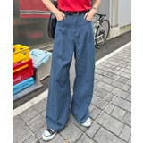 《ABYSアビス》他と被らない。ドット柄ワイドデニムパンツ | futier land | 詳細画像17