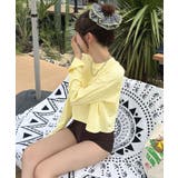 UV99％カット紫外線対策！バックスリットショート丈トップス/ラッシュガード | futier land | 詳細画像37 