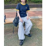 爽やかに目を惹く。ストライプカーゴパンツ | futier land | 詳細画像26