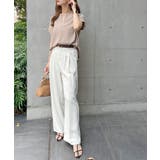 とろっとろした触感。とろみブラウス / 前後2way | futier land | 詳細画像44 