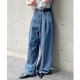 《ABYSアビス》他と被らない。ドット柄ワイドデニムパンツ | futier land | 詳細画像14