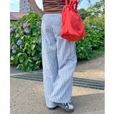 爽やかに目を惹く。ストライプカーゴパンツ | futier land | 詳細画像31