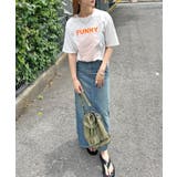 《ABYSアビス》目を惹く。FUNNYロゴプリント半袖Tシャツ | futier land | 詳細画像16 