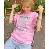 《ABYSアビス》目を惹く。FUNNYロゴプリント半袖Tシャツ | futier land | 詳細画像20 
