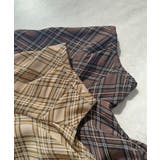 《ABYSアビス》コーデが華やぐ。チェック柄丸襟ブラウス | futier land | 詳細画像16