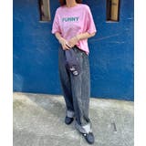 《ABYSアビス》目を惹く。FUNNYロゴプリント半袖Tシャツ | futier land | 詳細画像25 