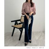 大人ブラウスの抜け感。ハイネックバルーンスリーブブラウス | futier land | 詳細画像9