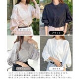 レースが上品で高見え。レースドッキングブラウス | futier land | 詳細画像2 