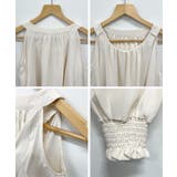 大人の色香漂い。ホルターネックオープンショルダーブラウス | futier land | 詳細画像8 