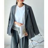 甘さと上品さをプラス。レイヤードシアーチュールノースリトップス	 | futier land | 詳細画像54 