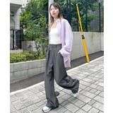ゆるっと楽ちん。ツータックワイドストレートスラックス/ロング丈 | futier land | 詳細画像11 