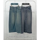 《ABYS》一年中活躍、万能デニム。バックスリットデニムロングスカート | futier land | 詳細画像2