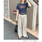 ゆるっと楽ちん。ツータックワイドストレートスラックス/ロング丈 | futier land | 詳細画像6 