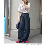 ゆるっと楽ちん。ツータックワイドストレートスラックス/ロング丈 | futier land | 詳細画像7 