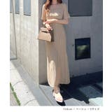 上品シルエット×涼しげデザイン。インナーキャミ付きマーメイドポロワンピース | futier land | 詳細画像6