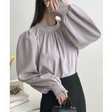 大人ブラウスの抜け感。ハイネックバルーンスリーブブラウス | futier land | 詳細画像36