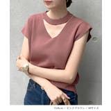 アシメスリーブチョーカーネックトップス | futier land | 詳細画像8 