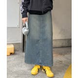《ABYS》一年中活躍、万能デニム。バックスリットデニムロングスカート | futier land | 詳細画像20