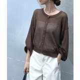 スタイリッシュな着こなし。コンパクトシアーカーディガン | futier land | 詳細画像13