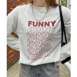 《ABYS》1枚で映える存在感ロングT。 FUNNYロゴプリント長袖Tシャツ | futier land | 詳細画像17