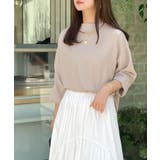 大人気の前後2wayVネックブラウスに秋冬Ver。高見え叶う！とろみVネック長袖… | futier land | 詳細画像18 