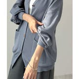 モチっと触感!気持ちの良いモチモチBIGニットカーディガン | futier land | 詳細画像27