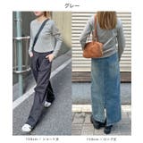 ワンポイントでさりげなく。ワンポイント刺繍クルーネックロンT | futier land | 詳細画像8