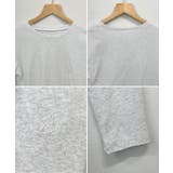 ワンポイントでさりげなく。ワンポイント刺繍クルーネックロンT | futier land | 詳細画像10