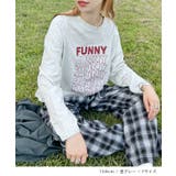 《ABYS》1枚で映える存在感ロングT。 FUNNYロゴプリント長袖Tシャツ | futier land | 詳細画像8