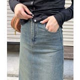 《ABYS》一年中活躍、万能デニム。バックスリットデニムロングスカート | futier land | 詳細画像16
