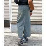 《ABYS》一年中活躍、万能デニム。バックスリットデニムロングスカート | futier land | 詳細画像17