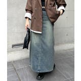 《ABYS》一年中活躍、万能デニム。バックスリットデニムロングスカート | futier land | 詳細画像28