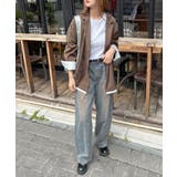 ワンポイントでさりげなく。ワンポイント刺繍クルーネックロンT | futier land | 詳細画像18