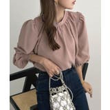 大人ブラウスの抜け感。ハイネックバルーンスリーブブラウス | futier land | 詳細画像26