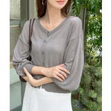 スタイリッシュな着こなし。コンパクトシアーカーディガン | futier land | 詳細画像59