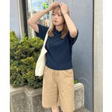 《ABYSアビス》ほんのり甘さをプラス。半袖ポロニット | futier land | 詳細画像58 